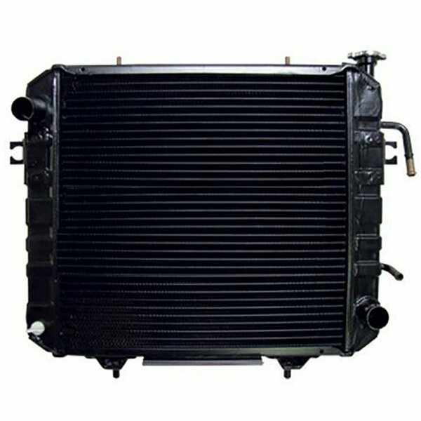 Aftermarket Toyota Fork Lift Truck Radiator w Oil Cooler 17 x 1675 x 25 16410U100071B